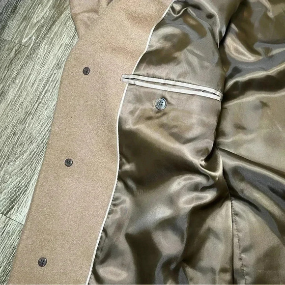 Mens Kenneth Cole New York Brown Wool Blend Coat - R52 - Picture 10 of 12
